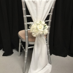 Chiffon Vertical Chair Bows - Sample