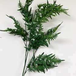 100cm Real Touch Hanging Fern Spray - Green