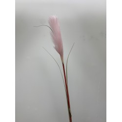 Artificial Real Touch Reed Grass Stem - Pink
