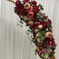 100cm Wedding Top Table Floral Runner - TR2201