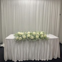 100cm Wedding Top Table Floral Runner - FA2303001